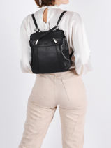 Rugzak Hexagona Zwart confort 462107-vue-porte